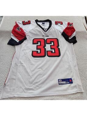 Vntg Authentic Reebok MICHAEL TURNER Falcons NFL Football Jersey STITCHED Sz 54